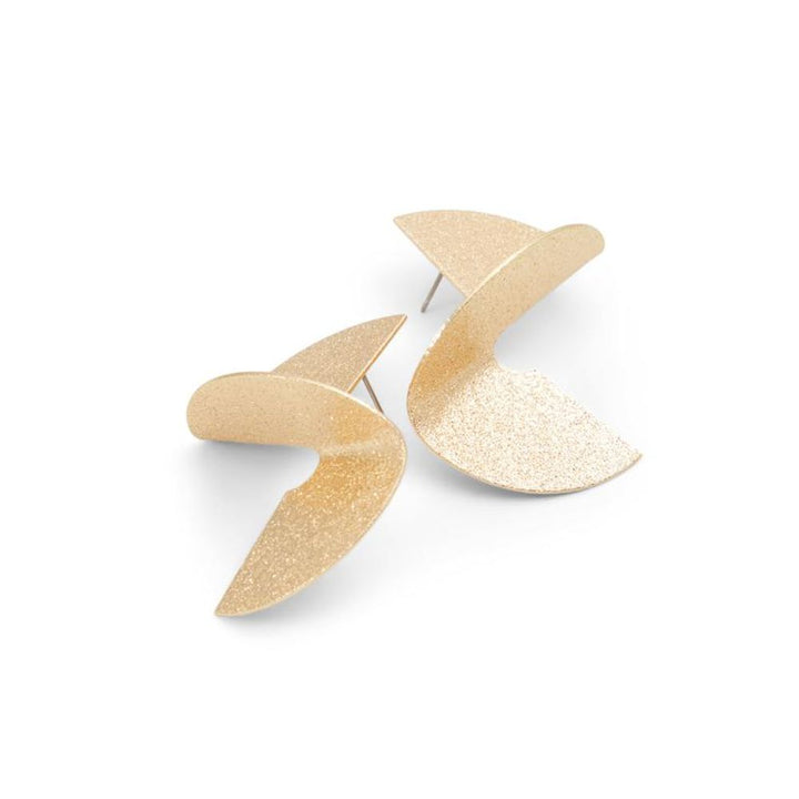 ALDO Gold Elastane Earrings