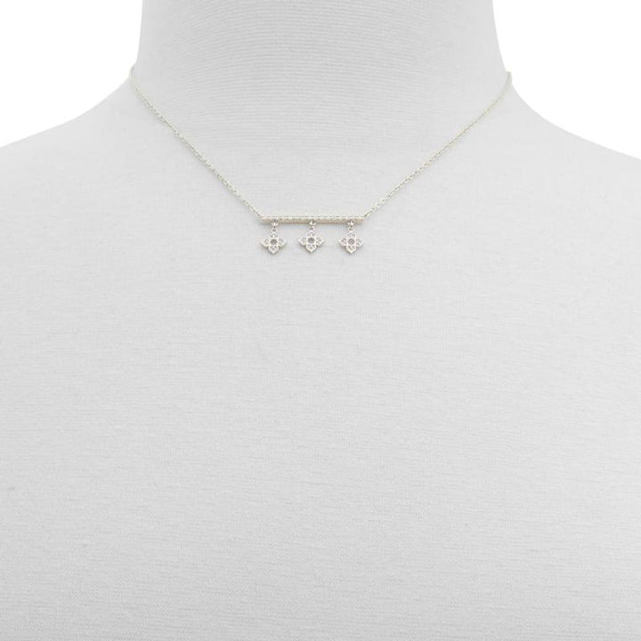 ALDO Silver Elastane Necklace