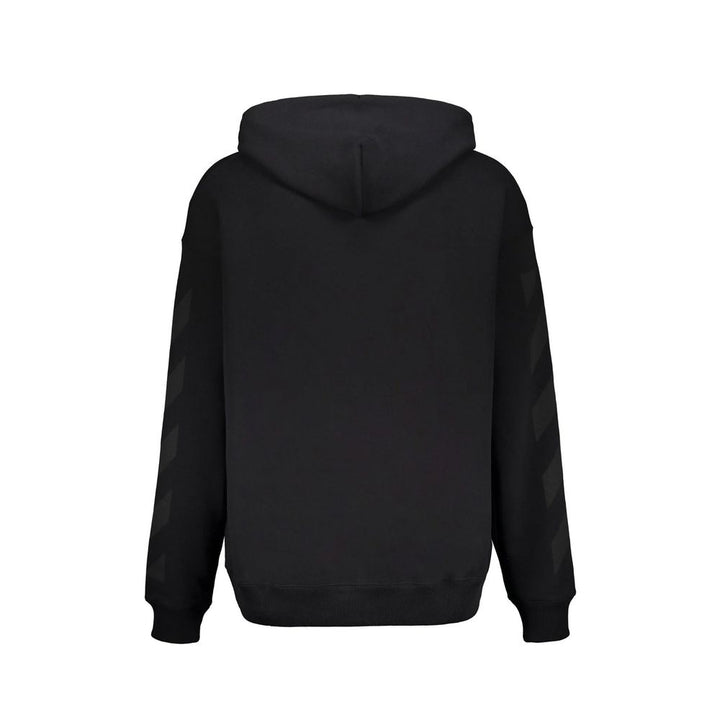 Off-White Black Cotton Sweatshirt