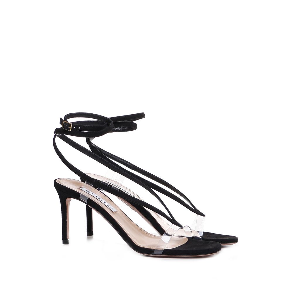 Aquazzura Black Calfskin Pumps