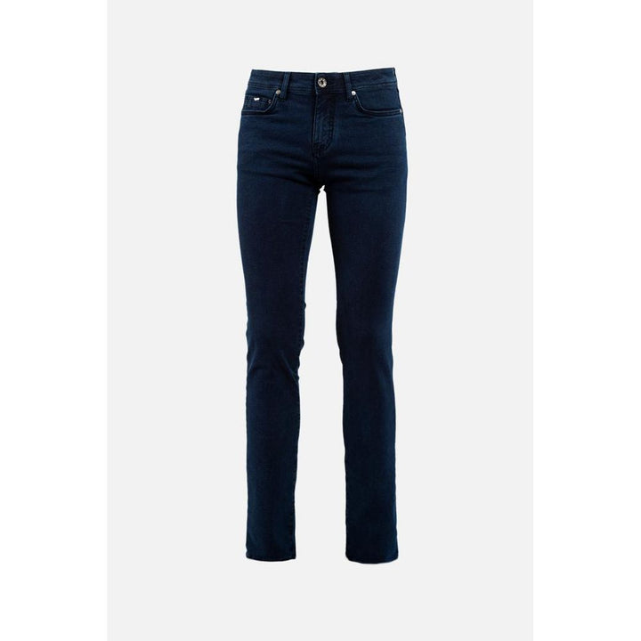 Gas Blue Cotton Jeans Denim