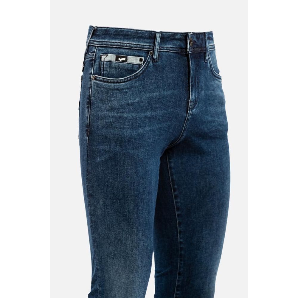 Gas Blue Cotton Jeans Denim