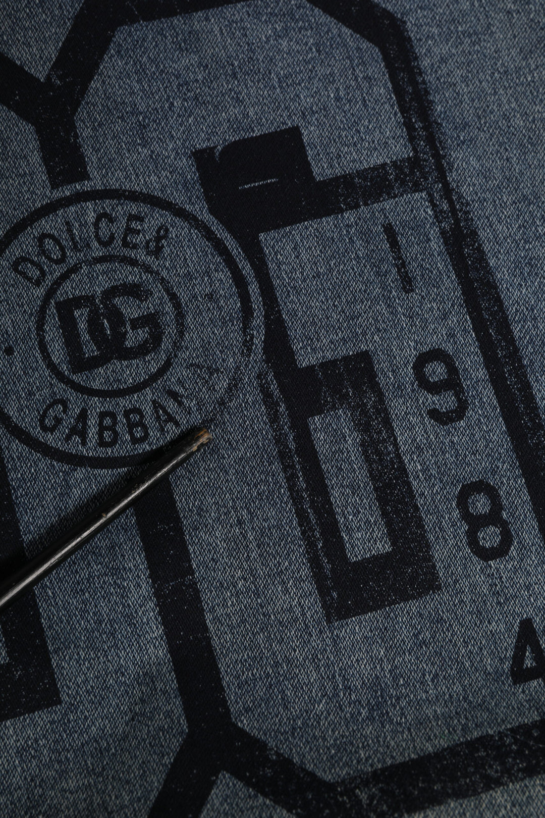 Dolce & Gabbana Blue Cotton Logo Hooded Sweatshirt  Sweater