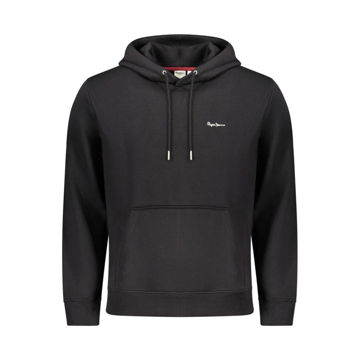 Pepe Jeans Black Polyester Men's Sweatshirt