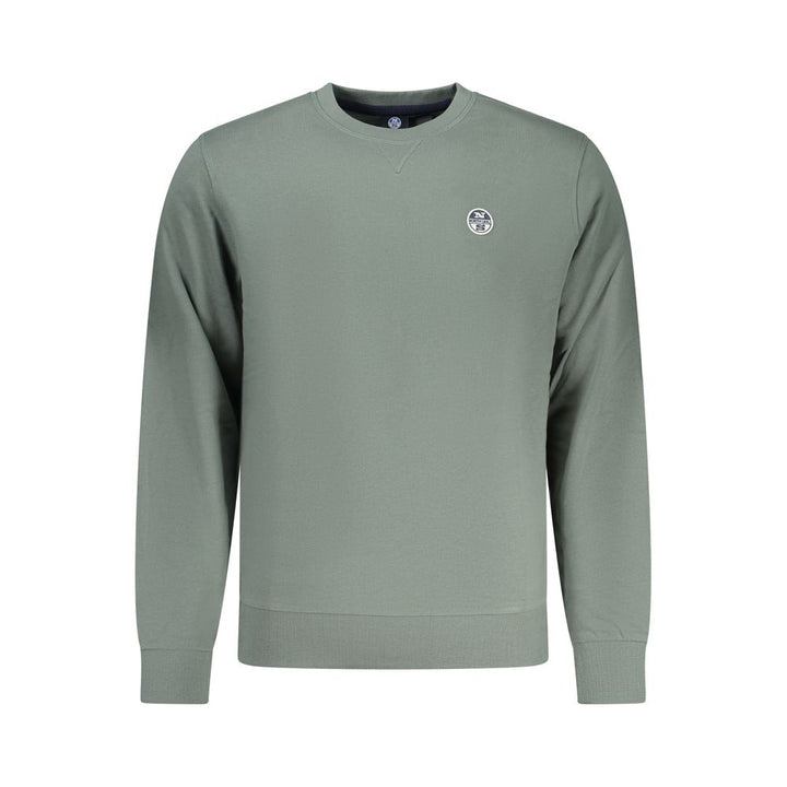 North Sails Verde Cotton Men Sweatshirt