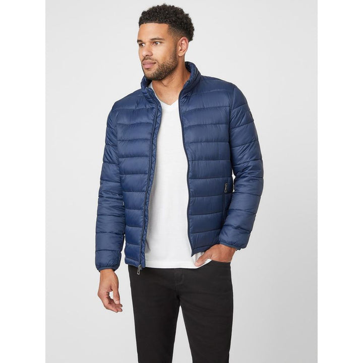 Guess Blue Polyamide Parka