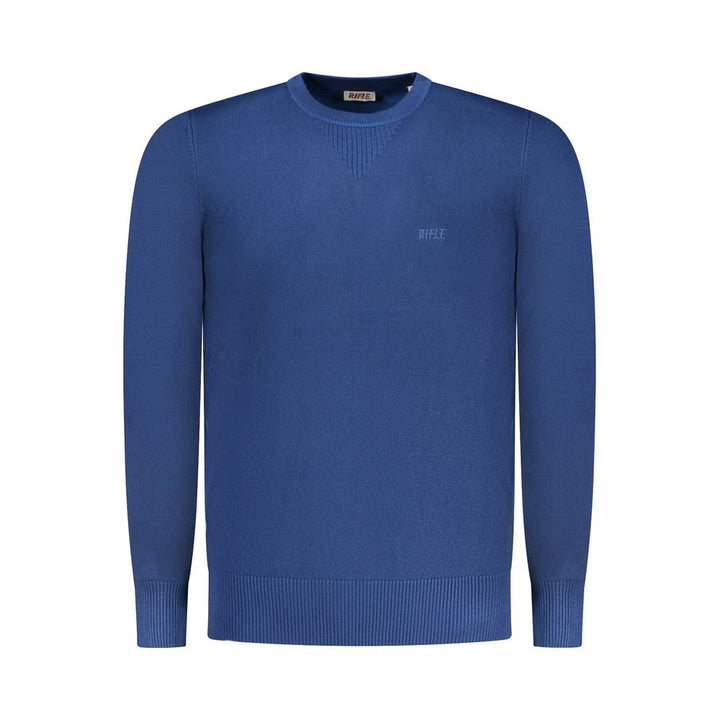 Rifle Blue Viscose Men's Sweater