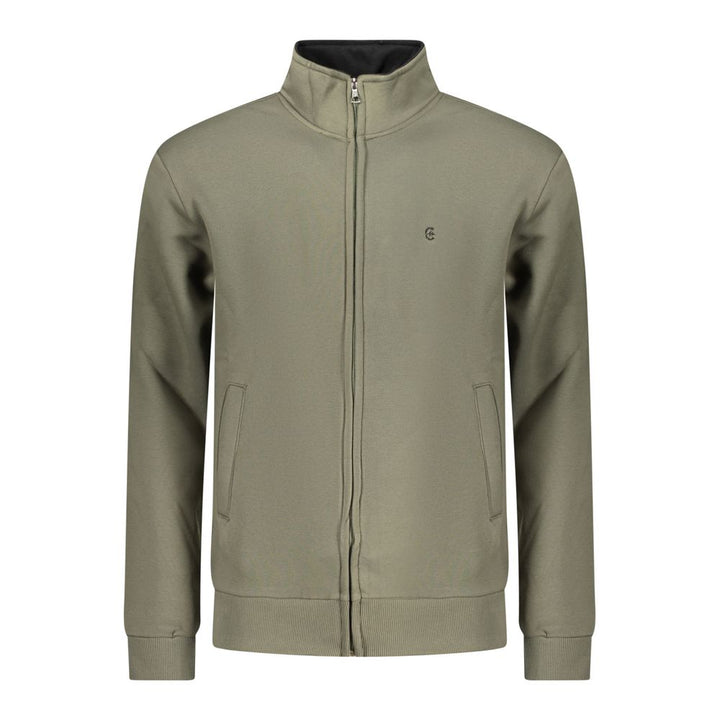 Coveri Moving Verde Cotton Men Sweatshirt