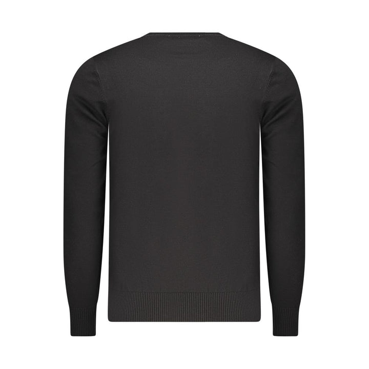 Coveri Moving "Black Viscosa Mens Sweater"
