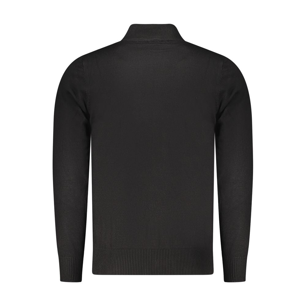 Coveri Moving Black Nylon Sweatshirt