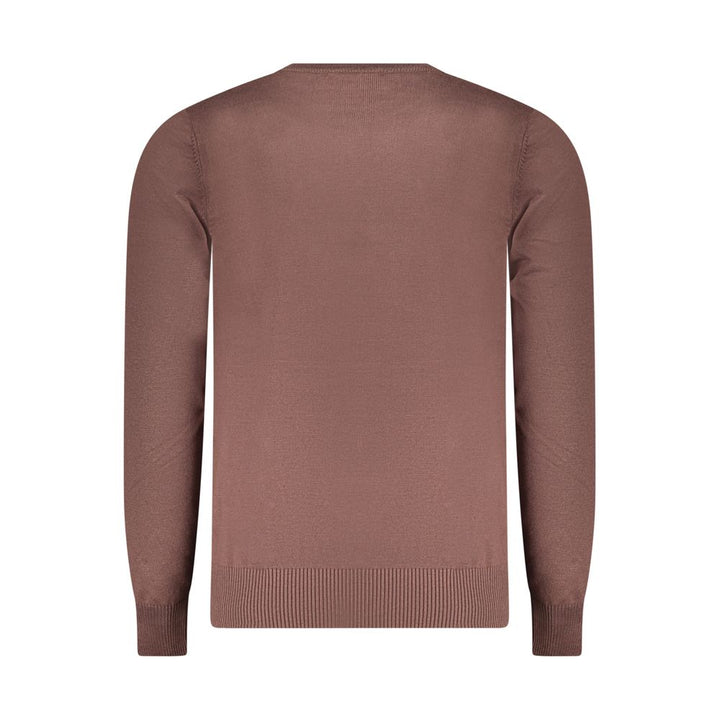 Coveri Moving Marrone Viscosa Mens Sweater