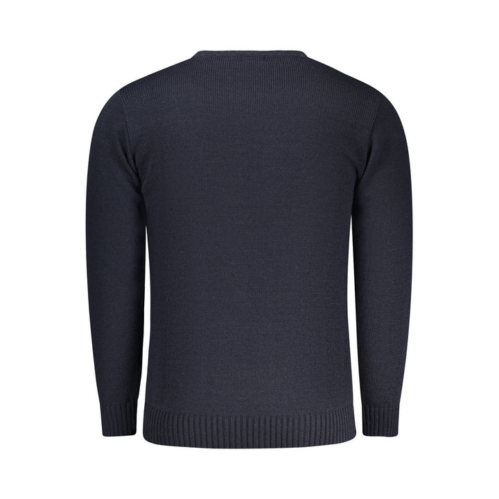 Rifle Blue Acrylic Men's Sweater