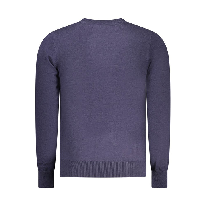 Rifle Blue Polyester Men's Sweater
