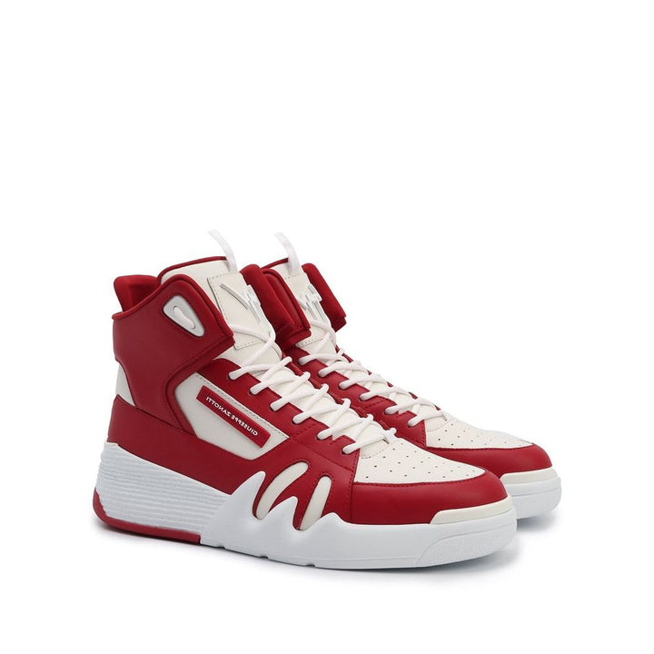 Giuseppe Zanotti Multicolor Calfskin High Top Sneakers