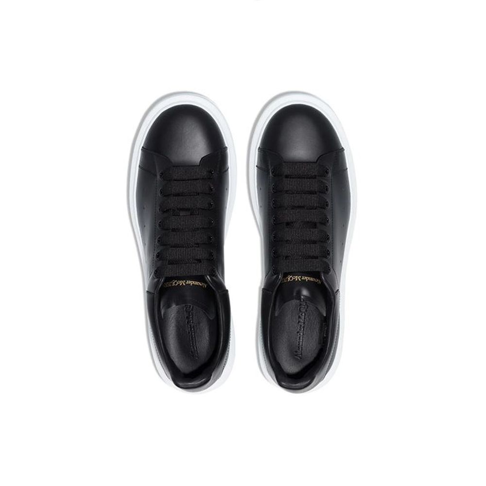 Alexander McQueen Black Calfskin Sneakers