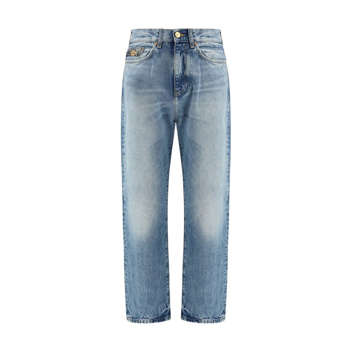 Versace Blue Cotton Jeans Denim
