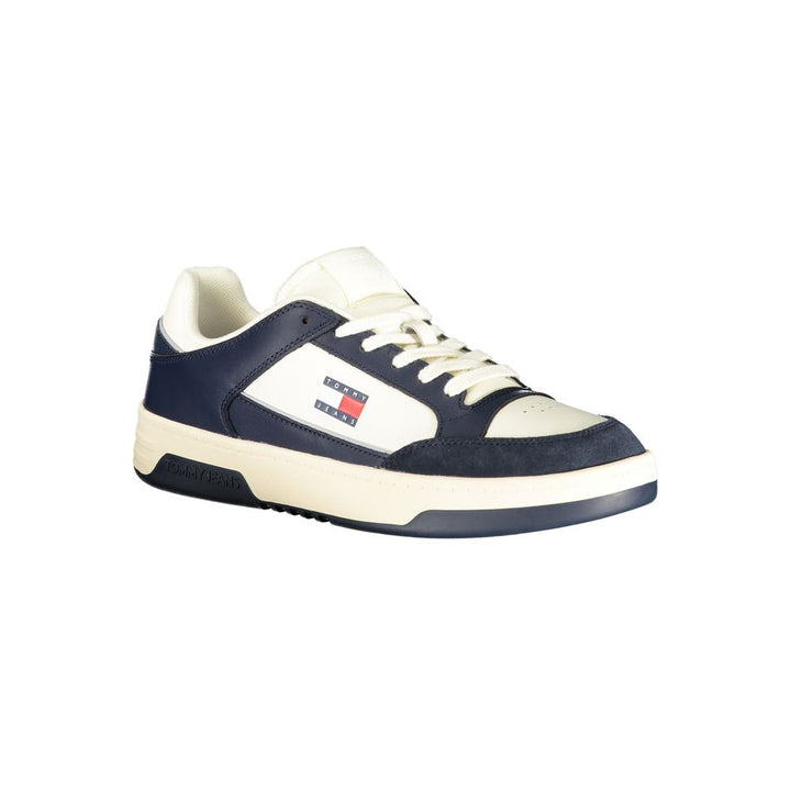 Tommy Hilfiger Bianco Polyurethane Men Sneaker