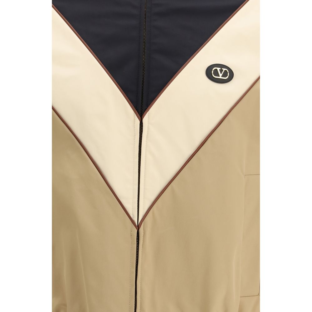Valentino Multicolor Polyester Shell Jacket
