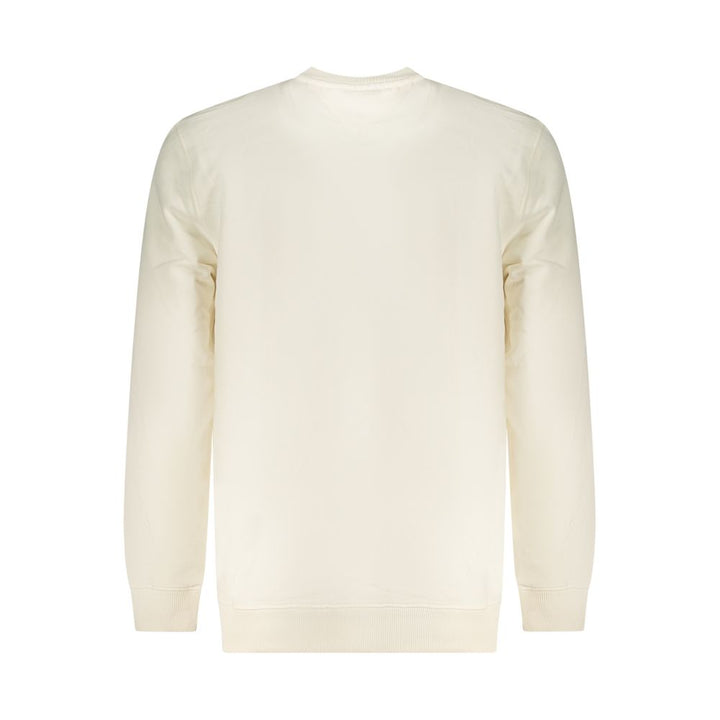 Tommy Hilfiger White Cotton Men Sweatshirt