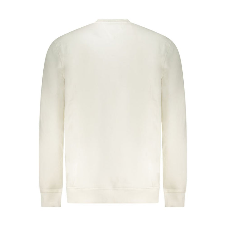 Tommy Hilfiger White Cotton Men's Sweatshirt