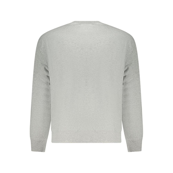 Calvin Klein Gray Cotton Men's Sweatshirt