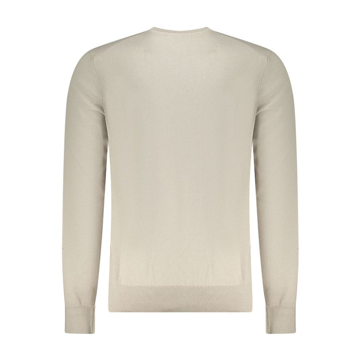 Hugo Boss Beige Cotton Men's Sweater