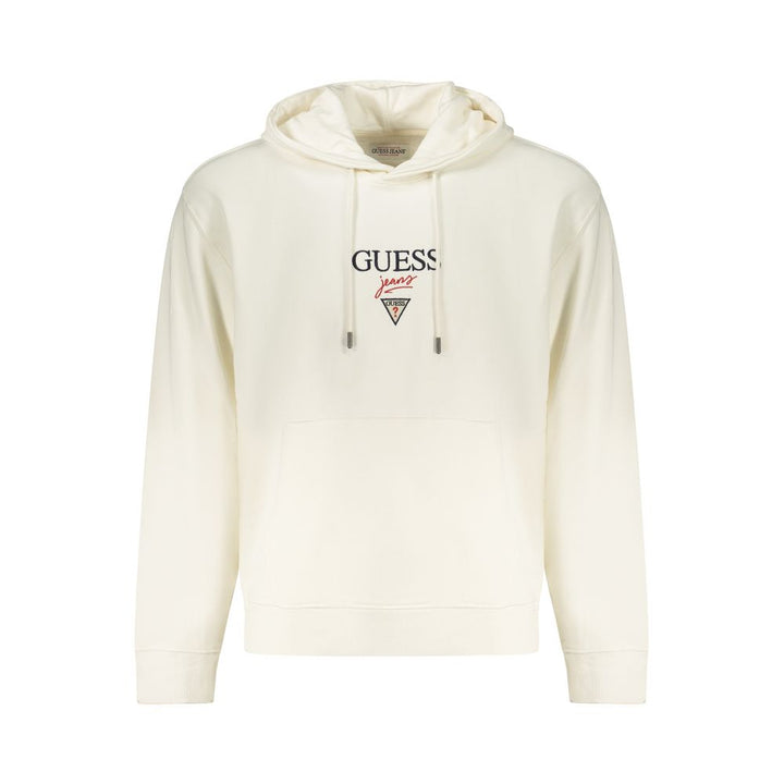 Guess Jeans Bianco Cotton Men's Sweatshirt