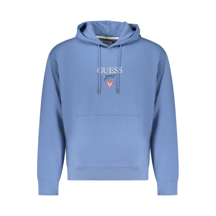 Guess Jeans Azzurro Cotton Men Sweatshirt