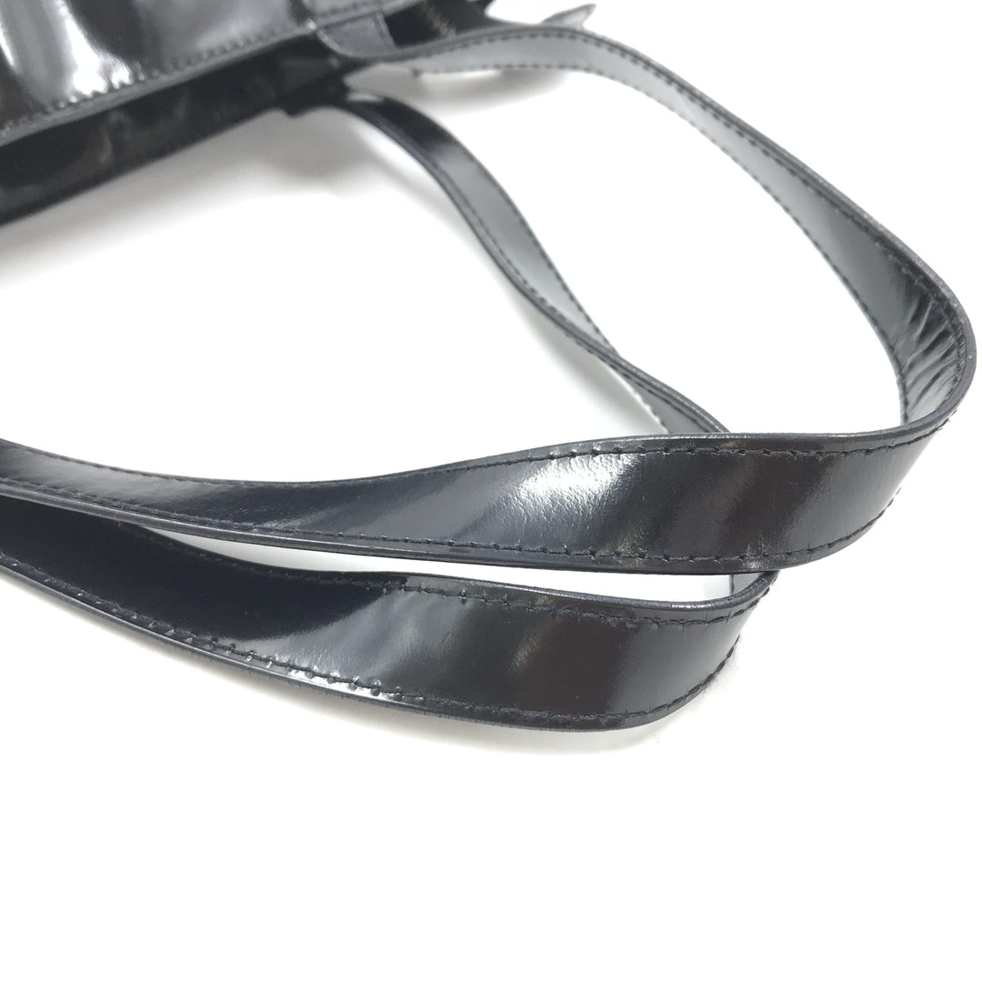 Chanel Black Patent Leather Tote