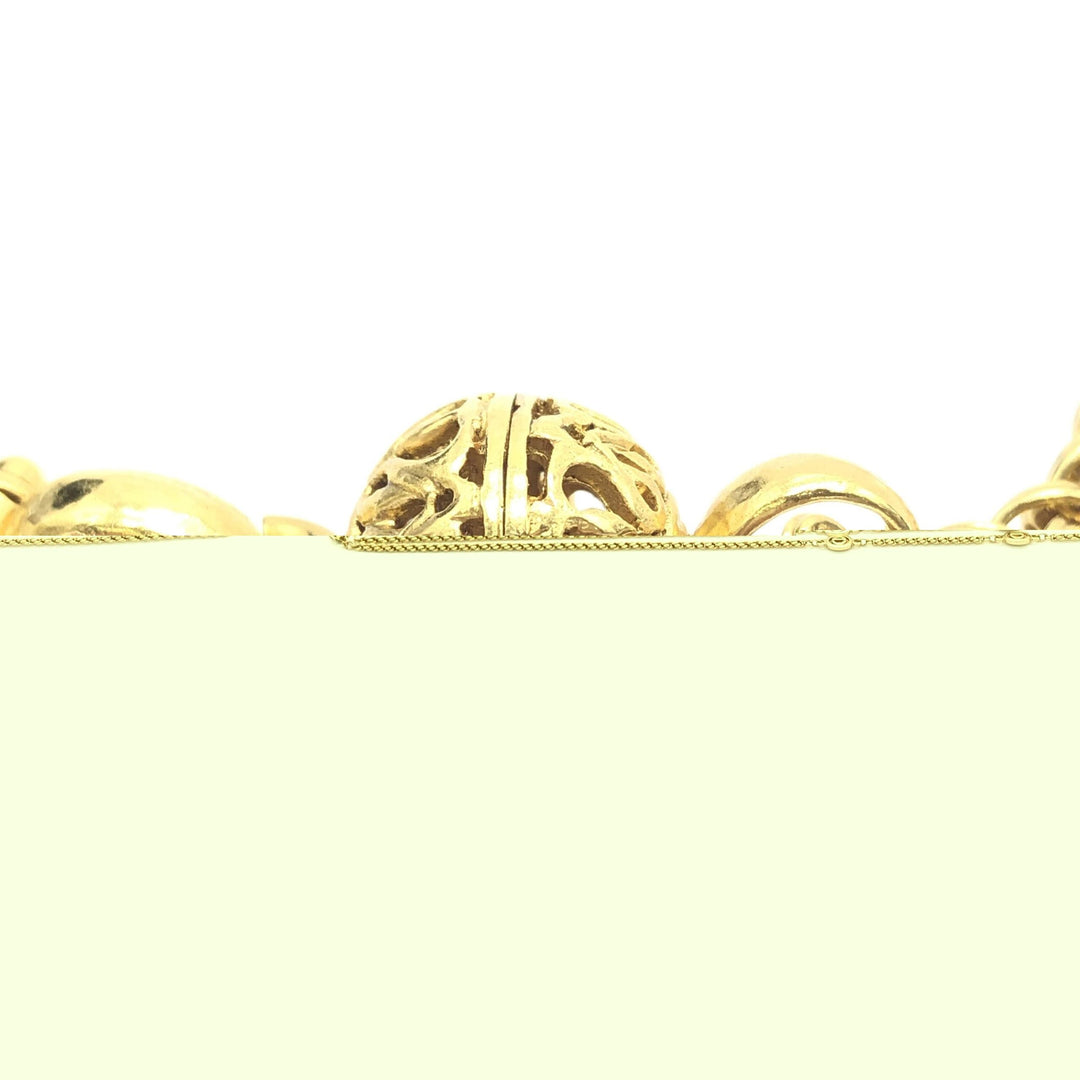 Chanel Gold Plated Coco Mark Necklace