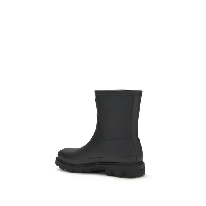 Hunter Black Rubber Rain Boots