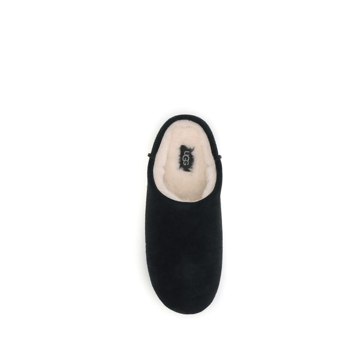 UGG Black Leather Mules