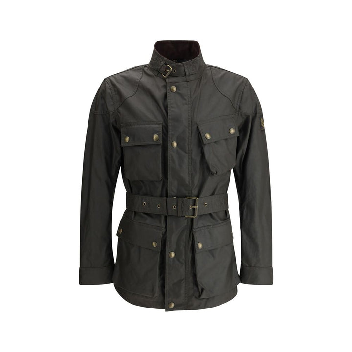 Belstaff Bicolor Cotton Rain Coat