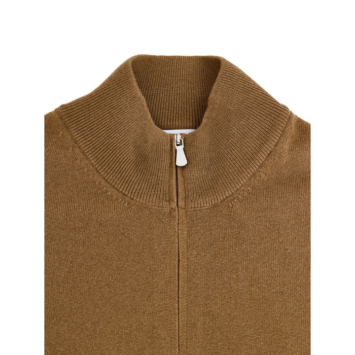 Gran Sasso Brown Wool Turtleneck