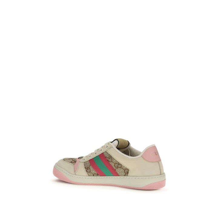 Gucci Multicolor Cotton Chunky Sneakers