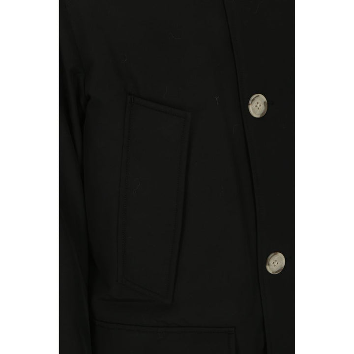 Woolrich Black Cotton Parka