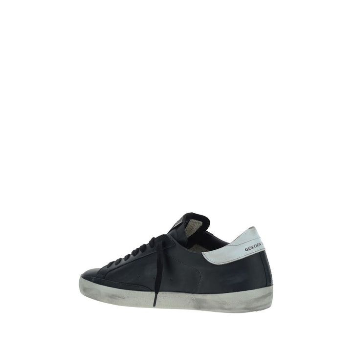 Golden Goose Black Rubber Low Top Sneakers