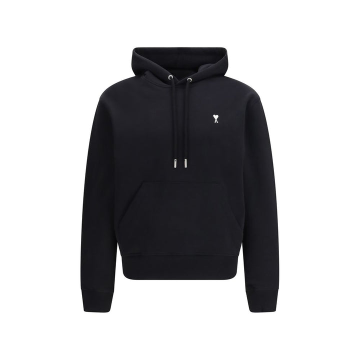 Ami Paris Black Cotton Sweatshirt