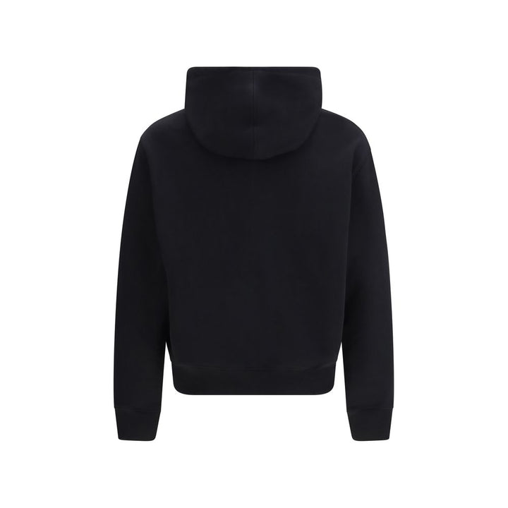 Ami Paris Black Cotton Sweatshirt