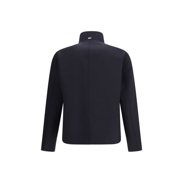 Herno Blue Elastane Coat