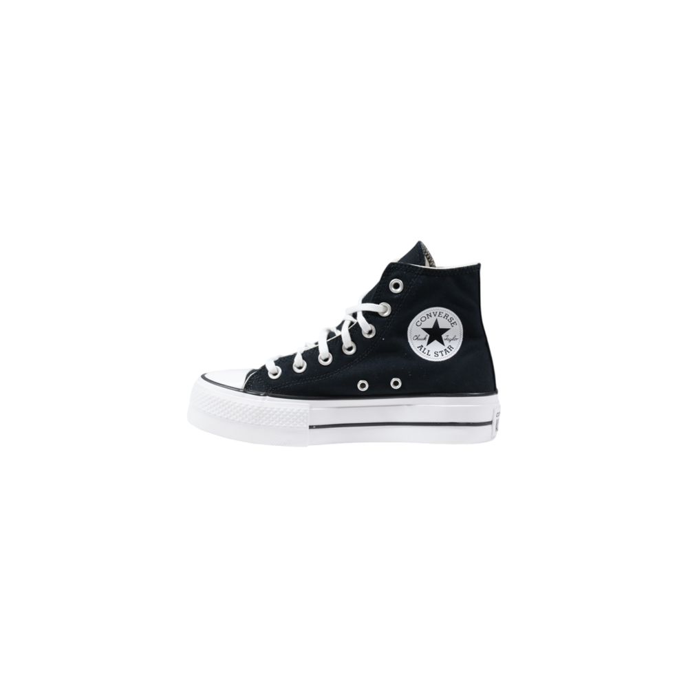 Converse Black Polyester High Top Sneakers