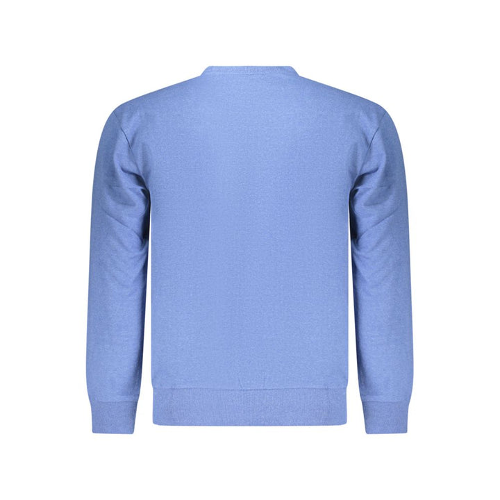 Superga Azzurro Cotton Men Sweatshirt