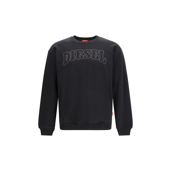 Diesel Black Cotton Sweatshirt