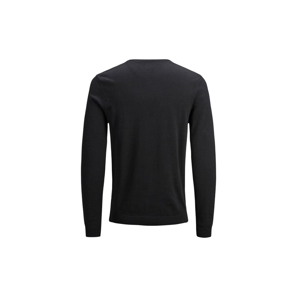 Jack Jones Black Cotton Sweatshirt