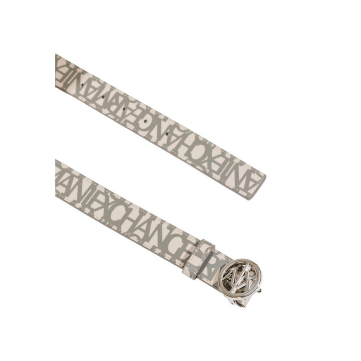 Armani Exchange Beige Polyester Regular Belt