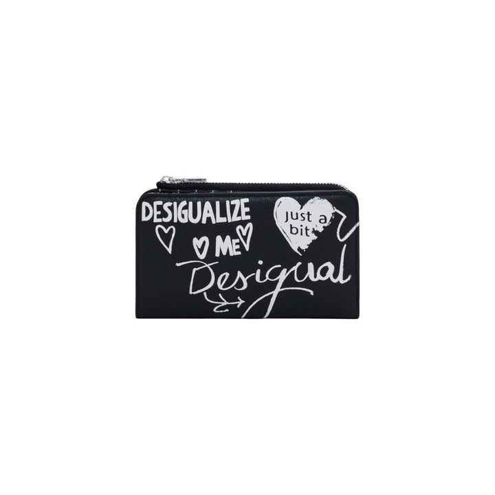 Desigual Black Polyethylene Wallet