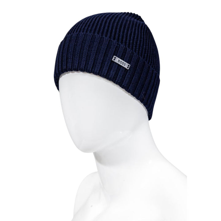 Hugo Boss Blue Wool Cap (Baseball Hat)