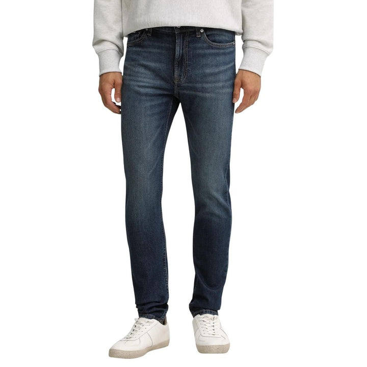 Calvin Klein Jeans Blue Cotton Skinny Jeans