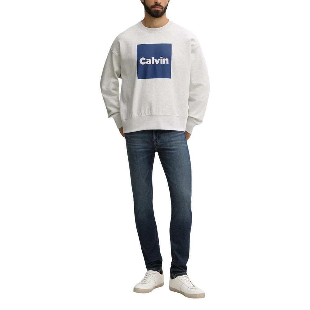 Calvin Klein Jeans Blue Cotton Skinny Jeans