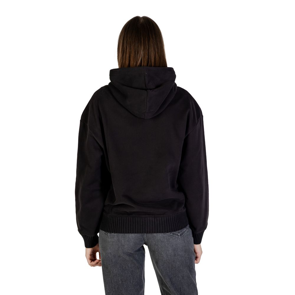 Calvin Klein Jeans Black Cotton Hoodie